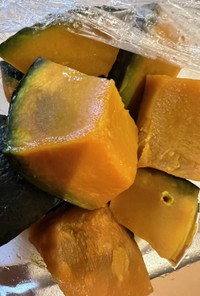 風邪予防⭐︎簡単レンジでかぼちゃの煮付け