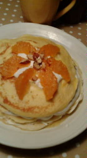 ホットケーキミックスでミルクレープ