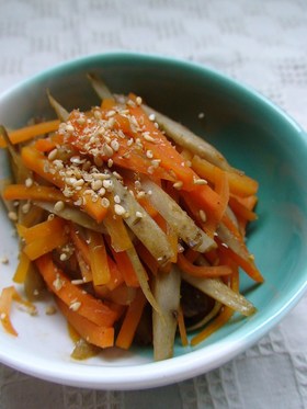 定食屋さんの、きんぴらごぼう*