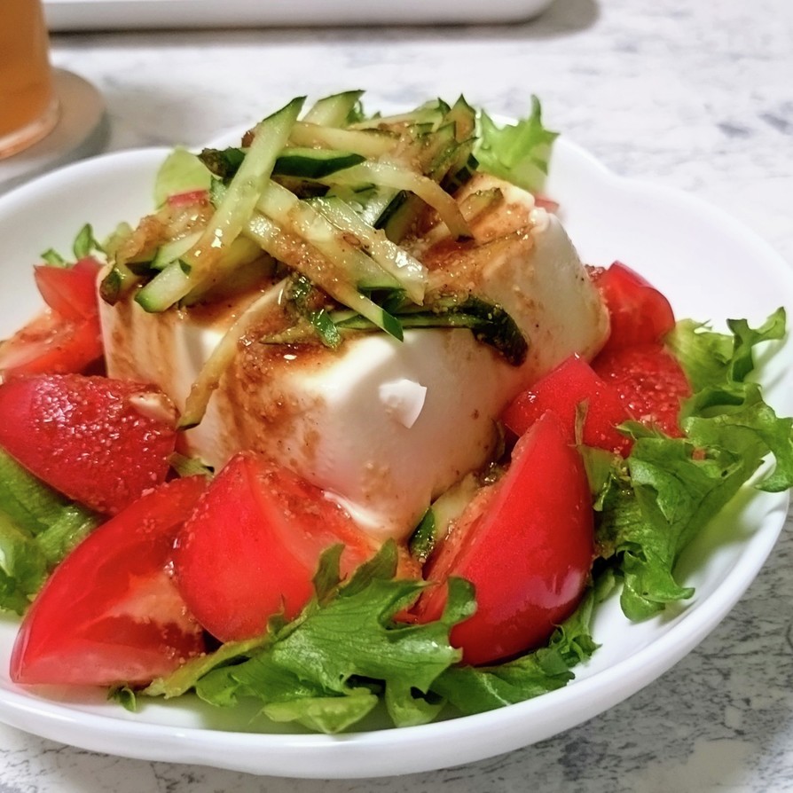 【★】豆腐サラダの画像