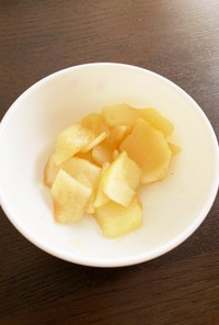 レンチン簡単☆砂糖不使用りんごコンポート