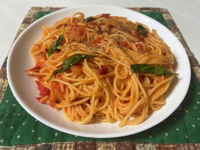 スパゲティ・マルゲリータの写真