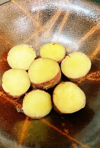 簡単♡細いお芋の焼き芋