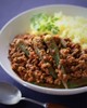 オクラのキーマカレー