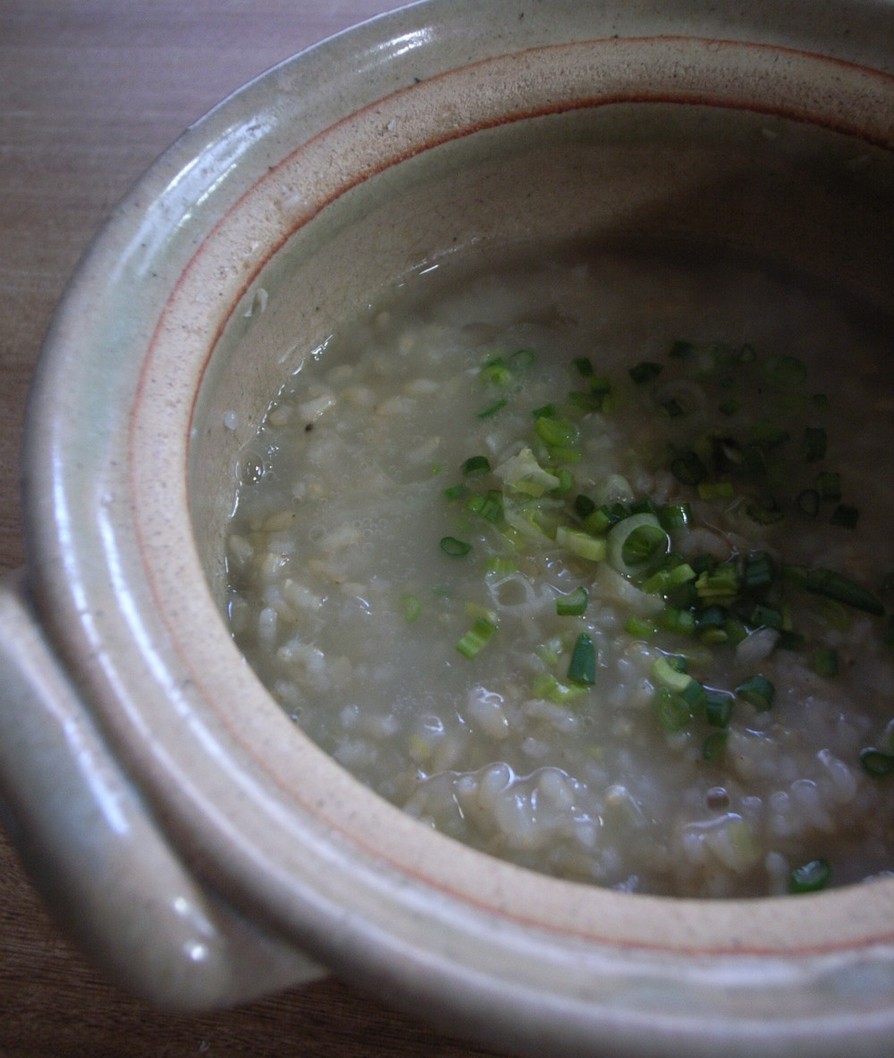 玄米で☀たまねぎのかんたんお粥の画像