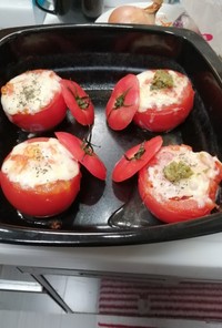 アラジントースター　トマ料理