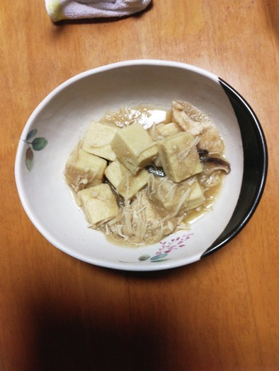 煮物のついでに高野豆腐煮の写真