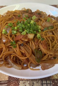 スパゲティ・名古屋風味噌ポリタン