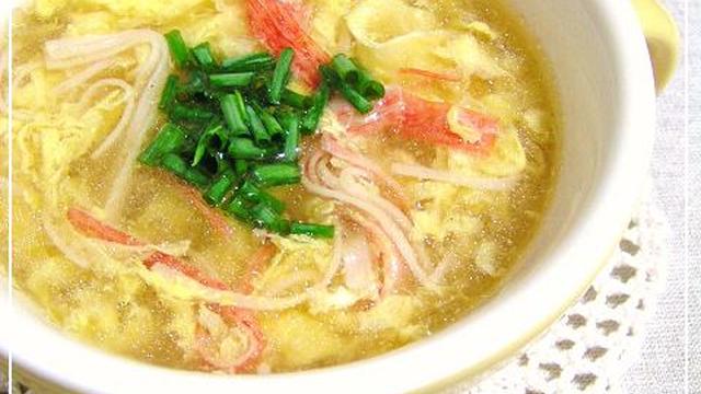 カニ玉みたいな ふわふわスープ レシピ 作り方 By Komomoもも クックパッド 簡単おいしいみんなのレシピが364万品