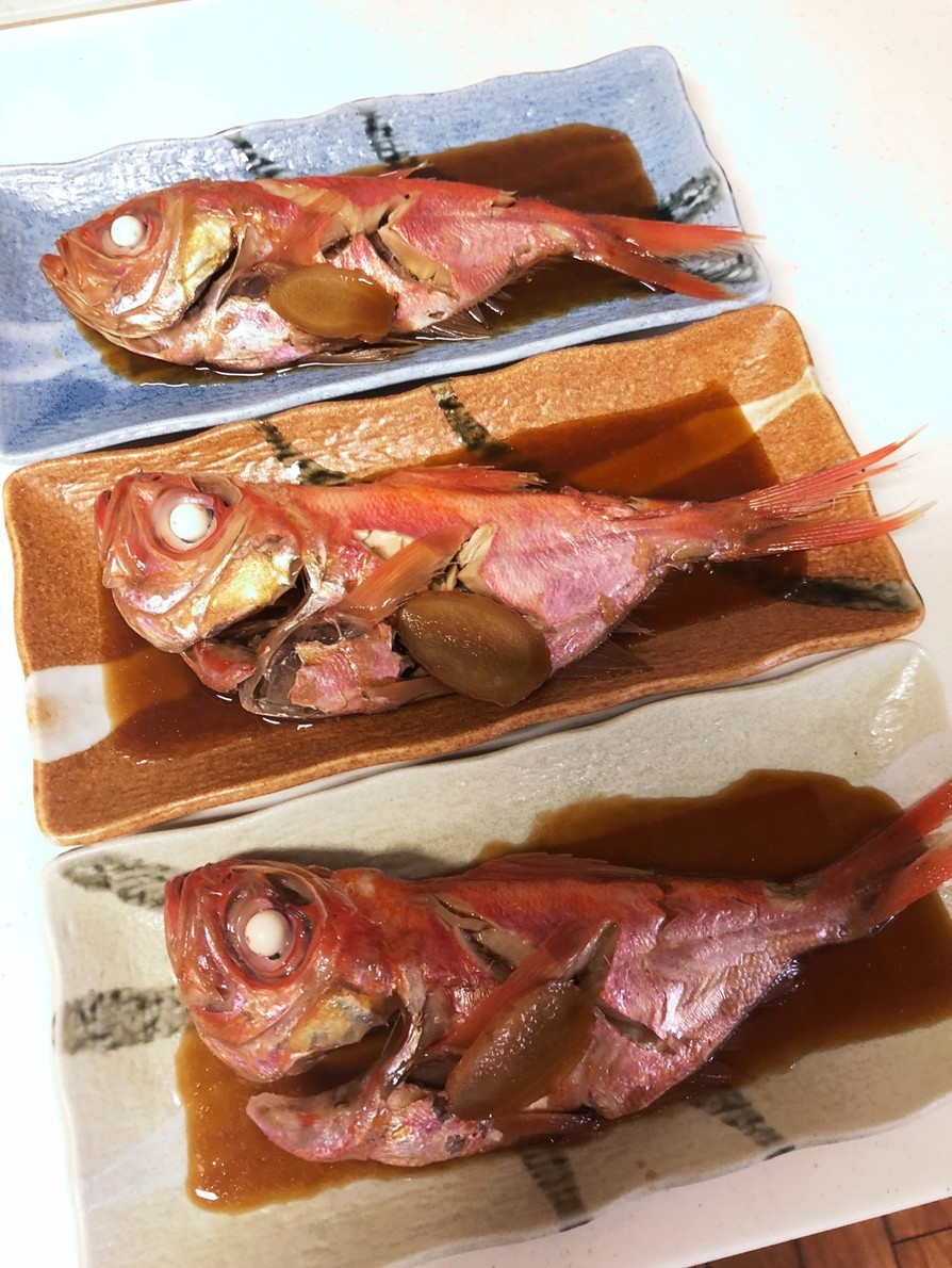 金目鯛の煮付けの画像