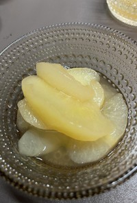 二十世紀梨の砂糖煮