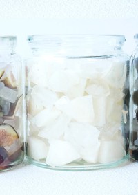 【氷砂糖で作る】フルーツシロップ３選　