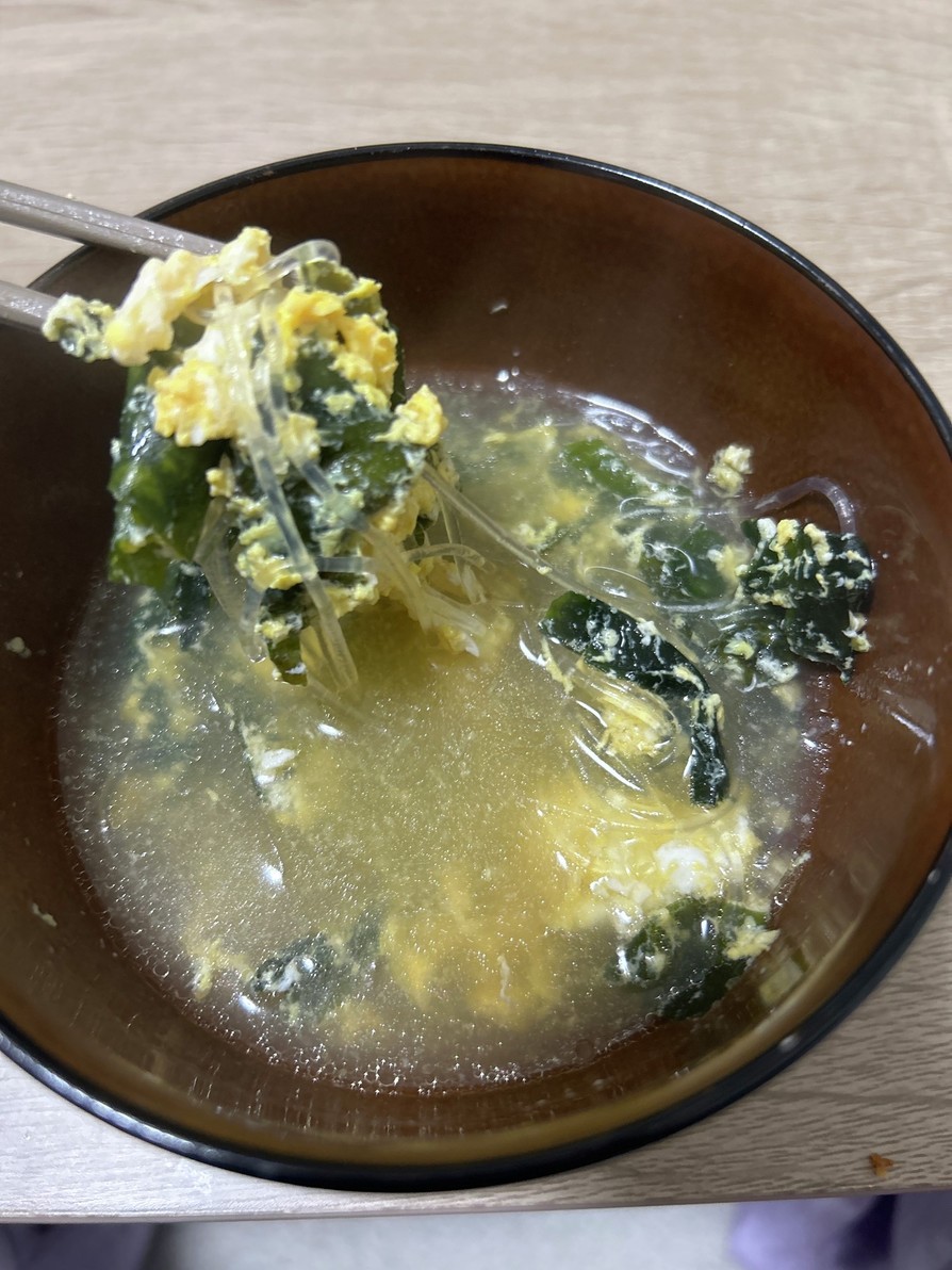 中華春雨スープの画像