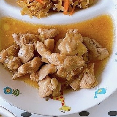 【保育園給食】鶏肉のくわ焼きの写真