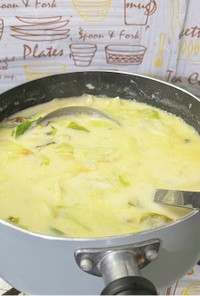 シンプル簡単クリームスープ(豆乳可)