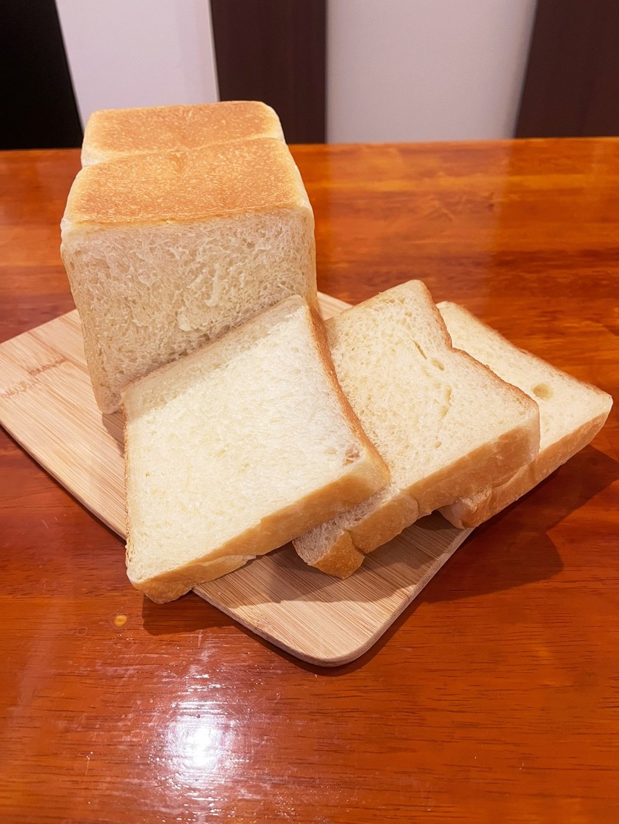 中種法でふんわり食パン【混合酵母使用】の画像