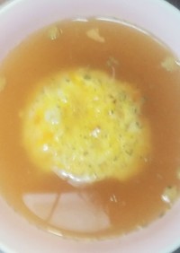 （減塩にもなる）食べる卵スープ
