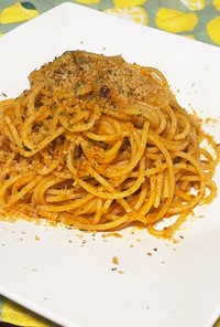 シンプルなアンチョビのスパゲッティ