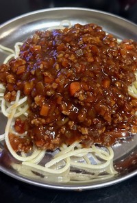 甘辛ミートソース(ジャージャー麺風)