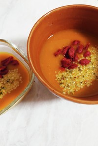 わんちゃんも食べれる醗酵かぼちゃスープ