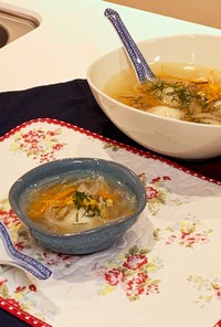 小籠包のスープ