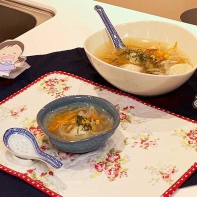 小籠包のスープの写真