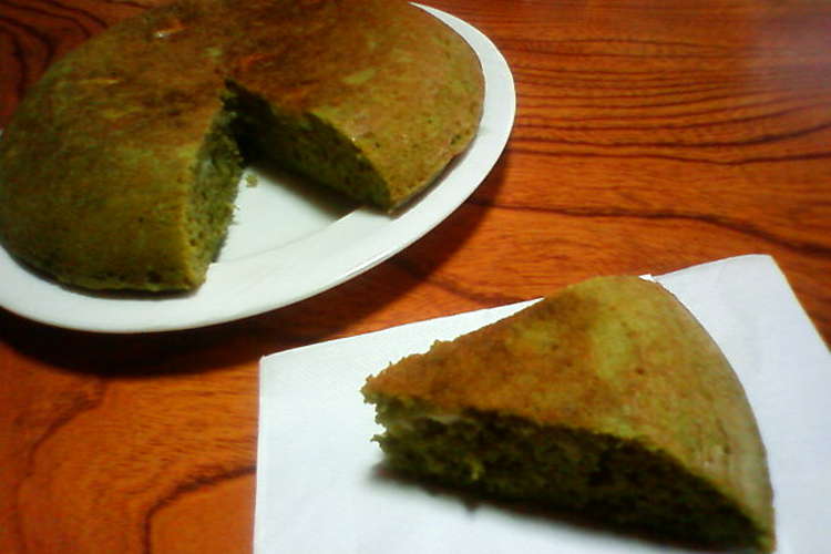 抹茶とホワイトチョコのケーキ 炊飯器 レシピ 作り方 By たまごひつじ クックパッド 簡単おいしいみんなのレシピが350万品