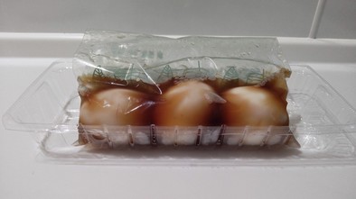 味玉の漬け方　卵パック利用の写真