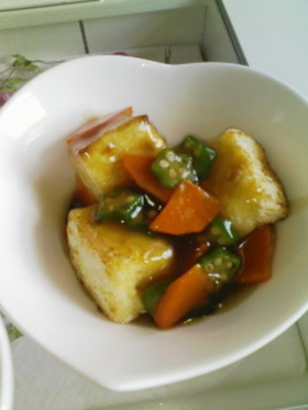 彼氏に大好評!!揚げだし豆腐