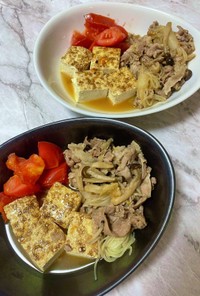 トマト肉豆腐