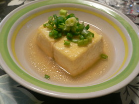 定番の揚げだし豆腐