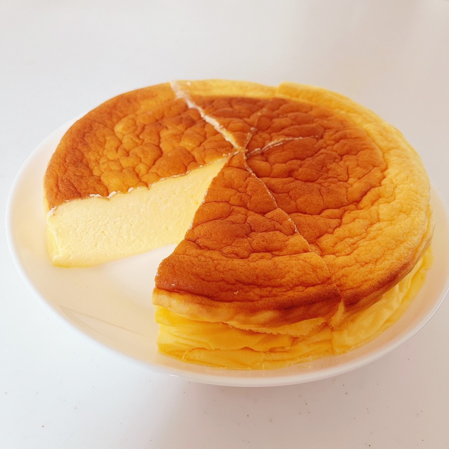 米粉スフレチーズケーキの画像