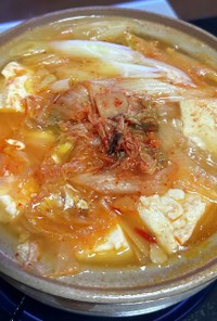 豆腐チゲ鍋(スープ)