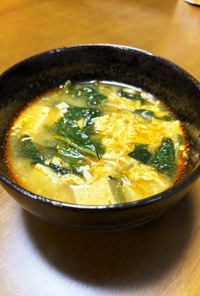 簡単麻婆豆腐スープ