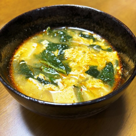 簡単麻婆豆腐スープ