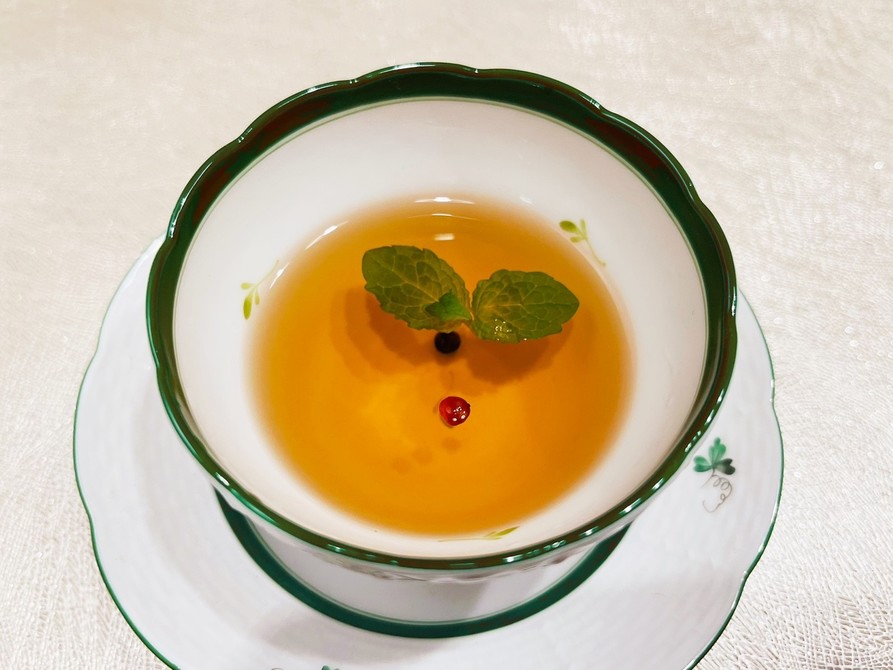 ミント胡椒茶の画像