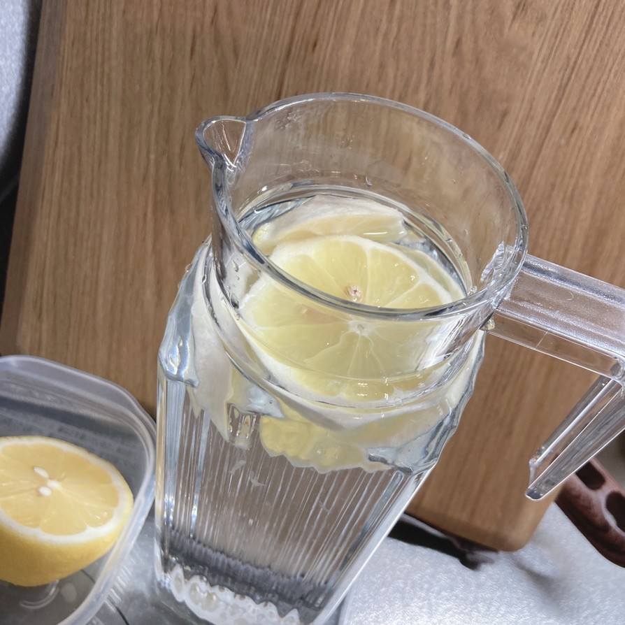 超簡単レモン水の画像