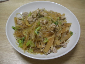 ☆大根と春雨の炒め煮★生姜風味☆