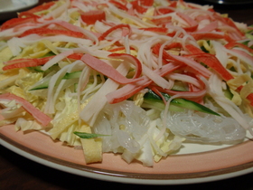 いくらでも食べられる♪春雨サラダ✿