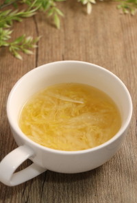 簡単！白菜の芯の黄金スープ