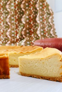#カロリーオフおいもベイクドチーズケーキ