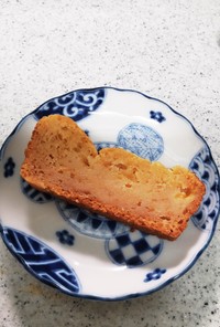 バター不使用★完熟柿の簡単パウンドケーキ