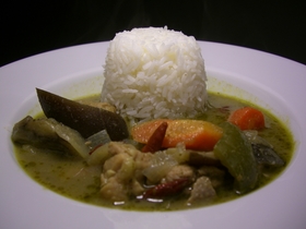 タイ風 グリーンカレー