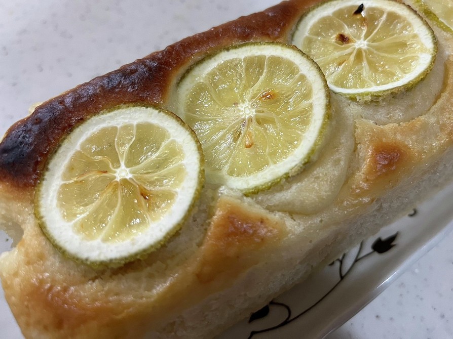 ノンオイル・卵なし　レモンパウンドケーキの画像