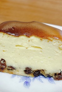 パウンド型のバスクチーズケーキ