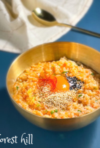 【アジアン粥】韓国のキムチ粥