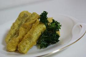 ビールのお供に♪牛蒡のカレー風味揚げ