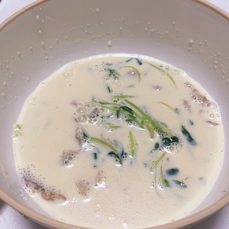 かんたん豆乳味噌スープ
