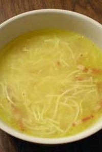 甥の好きな謎の黄色いスープ
