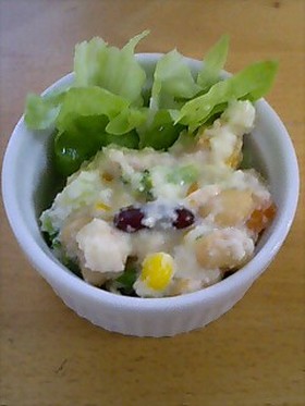 おから豆っちーサラダ